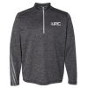 Brushed Terry Heathered Quarter-Zip Pullover Thumbnail